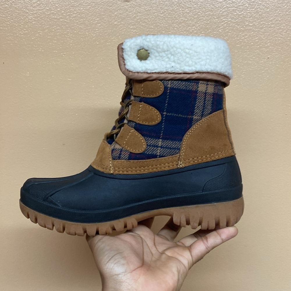STQ Waterproof Fur Lined Winter Duck Boots - Picture 7 of 16